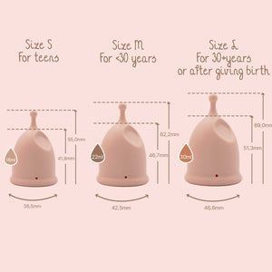 BAMBOOZY Menstrual Cup - Size Medium