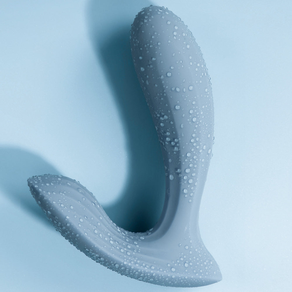 
            
                Load image into Gallery viewer, SVAKOM Erica Wearable Dual Vibrator - Dusty Blue (App Controlled)
            
        