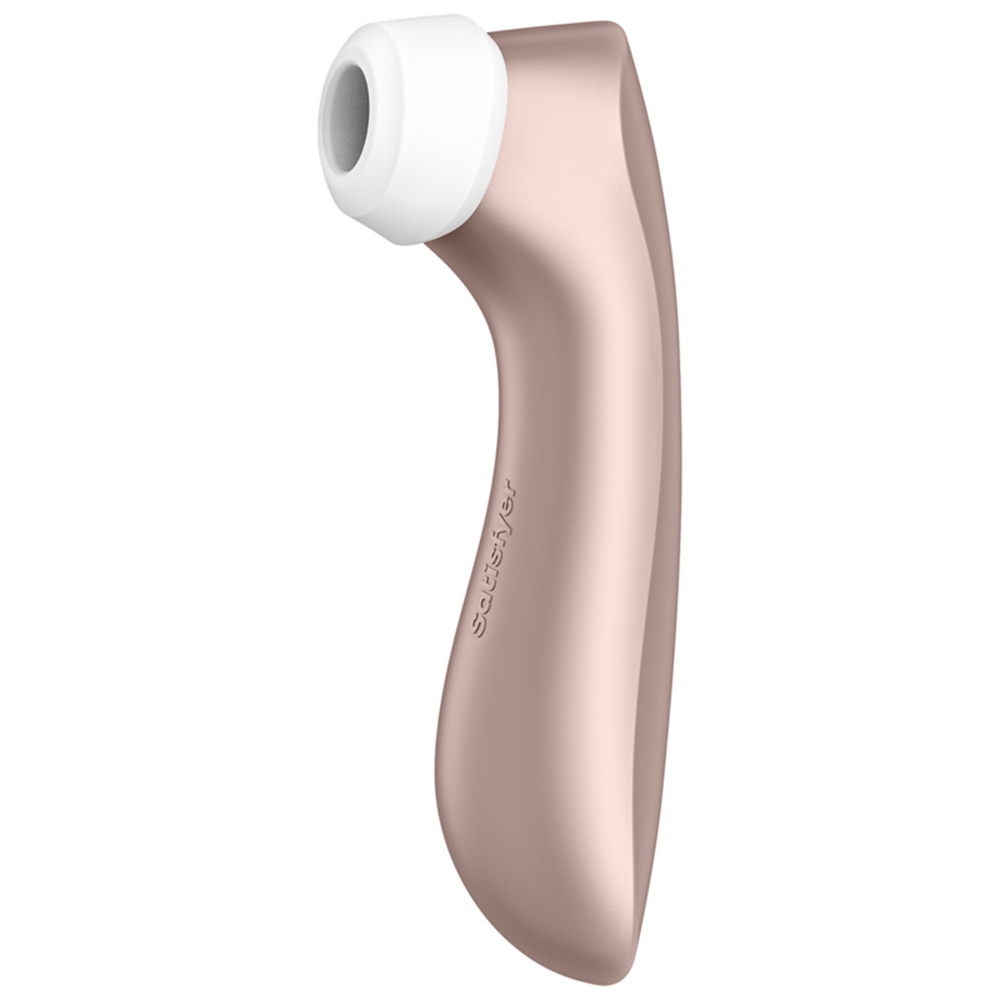 
            
                Load image into Gallery viewer, SATISFYER Pro 2 Plus Air Pulse Clitoral Stimulator &amp;amp; Vibrator - Rose Gold
            
        