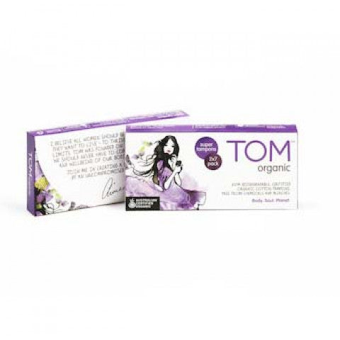 TOM ORGANIC Tampons - Super (14 tampons)