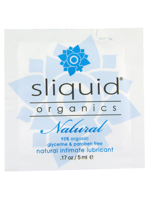 SLIQUID Organics Natural Aloe Intimate Lubricant Sachet (5ml)