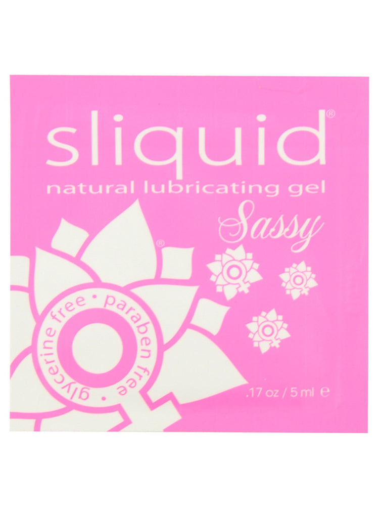 SLIQUID Sassy Water-Based Natural Intimate Lubricant Sachet (5ml)