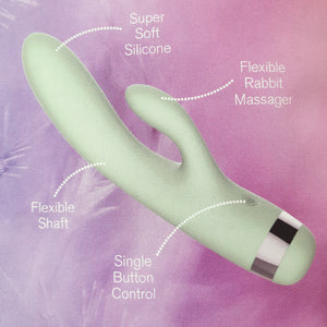
            
                Load image into Gallery viewer, PLAYFUL Soft Stunner Rabbit Vibrator - Pink
            
        