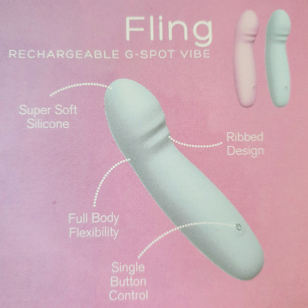 PLAYFUL Soft Fling G-Spot Vibrator - Purple
