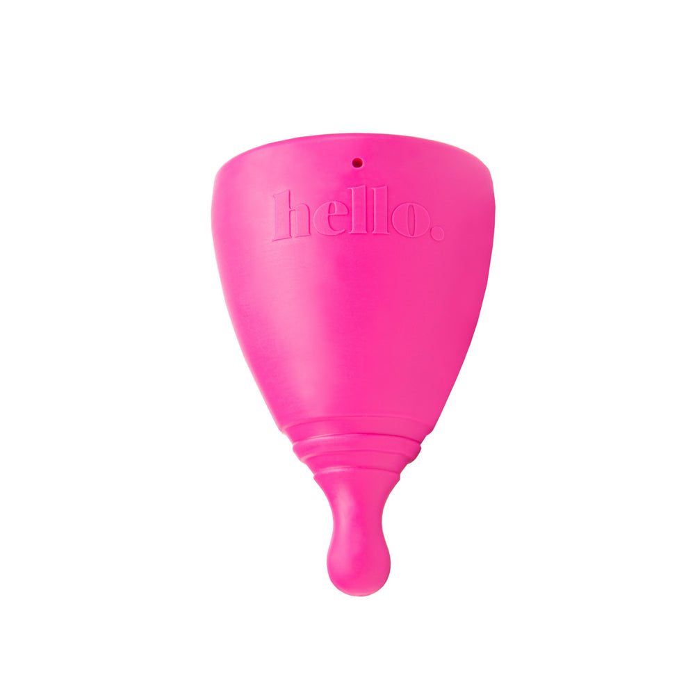 HELLO Menstrual Cup - Large Fuschia Pink