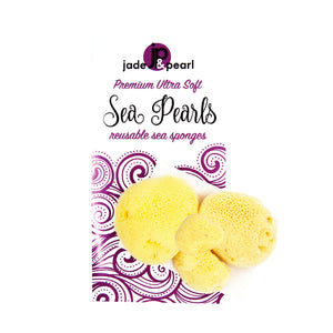
            
                Load image into Gallery viewer, JADE &amp;amp; PEARL Reusable Sea Pearl Premium Ultra Soft Menstrual Sponge - Multi Size
            
        