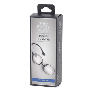 
            
                Load image into Gallery viewer, FIFTY SHADES OF GREY Inner Goddess Silver Jiggle Balls
            
        