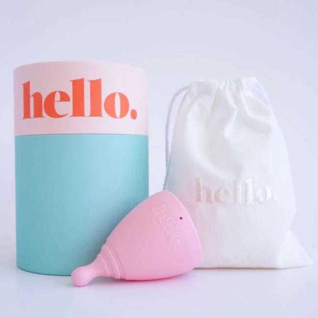 
            
                Load image into Gallery viewer, HELLO Menstrual Cup - Large Blush Pink
            
        