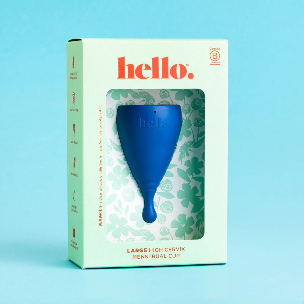 HELLO Menstrual Cup - High Cervix