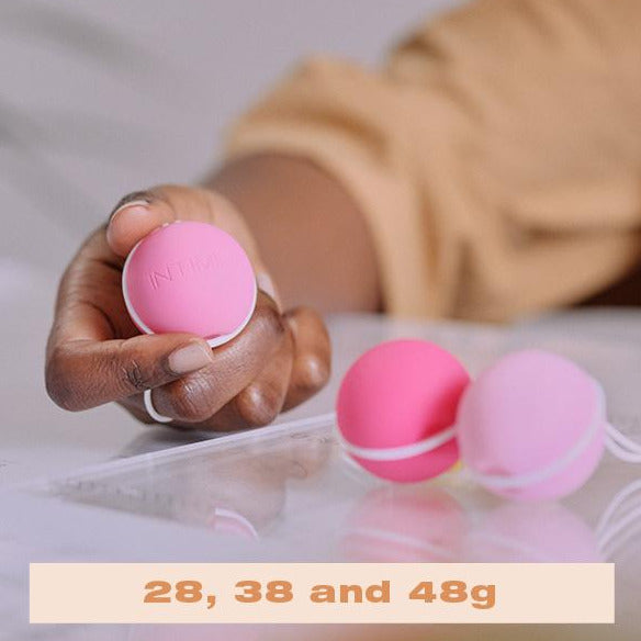 
            
                Load image into Gallery viewer, INTIMINA Laselle Weighted Exerciser Kegel Balls (48g)
            
        