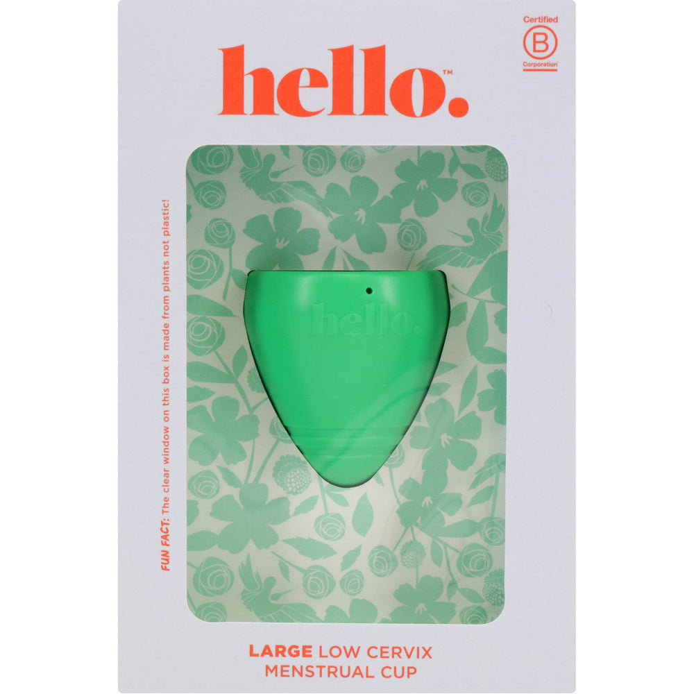 HELLO Menstrual Cup - Low Cervix